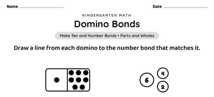 Kindergarten · Domino bonds